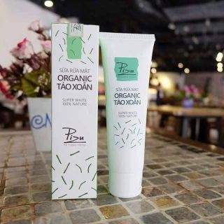 Sữa rửa mặt tảo xoắn pizu organic