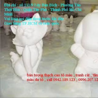 bán sỉ tượng tô màu giá sỉ tượng tô màu thạch cao tuong to mau thach cao gia re