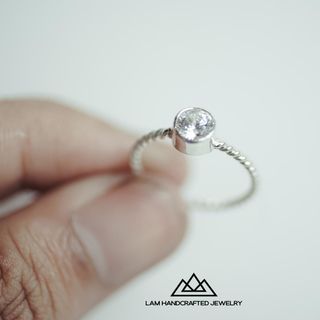 Nhẫn bạc mimi kiểu dáng dễ thương