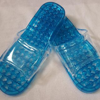 Msd 178 - dép massage trong suốt-đi biển-chống trơn