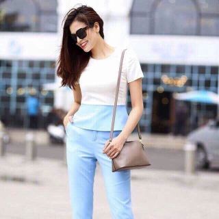 Set bộ cát hàn vạt xéo