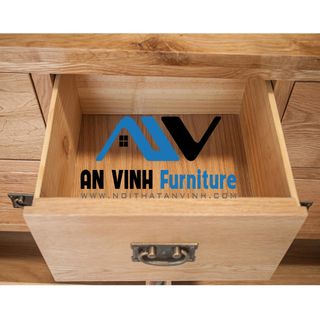 Tủ 7 hộc gỗ sồi - tinh tế hiện đại và tiện lợi