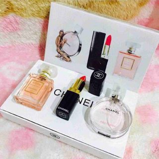 Bộ chanel nước hoa tặng kèm son giá sỉ