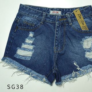Quần short jean nữ