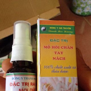 Thuốc trị ra mồ hôi tay chân nách