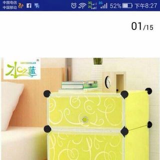 Tủ ghép thông minh bằng nhựa dễ vận chuyển