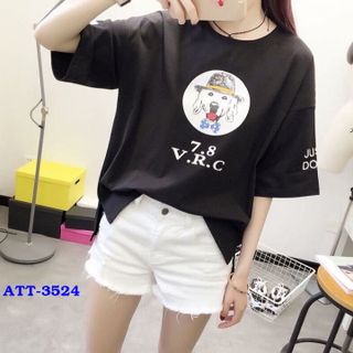Thun in 501 2 màu trắng đen