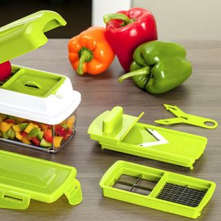 Bộ dụng cụ cắt rau củ quả 10 món nicer dicer giá sỉ