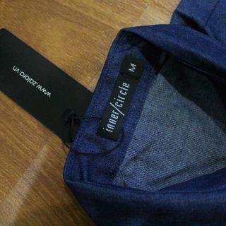 Áo denim croptop