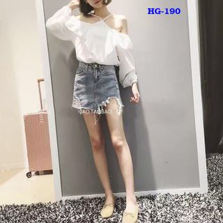 Áo dây yếm trễ vai 4 màu