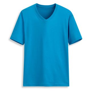 Áo thun cổ tim nam thun cotton 4 chiều thoáng mát