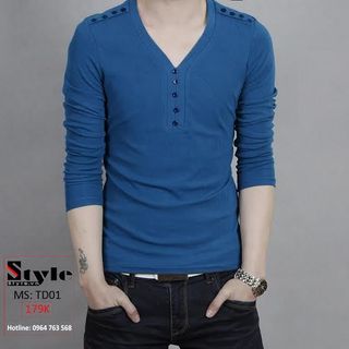 Áo thun nam mới cotton co giãn 4 chiều