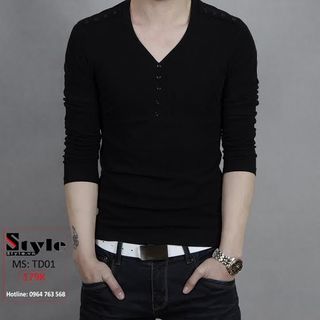 Áo thun nam mới cotton co giãn 4 chiều