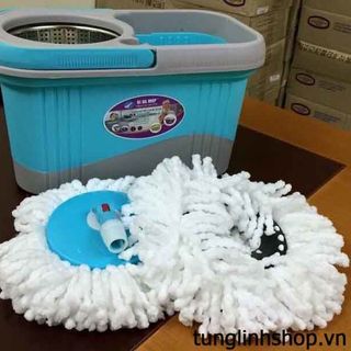 Chổi lau nhà 360 độ bida mop kiểu vuông giá rẻ