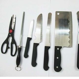 Bộ dao kéo 7 món giá rẻ hàng việt nam cao