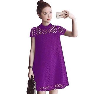 Đầm suông tay con