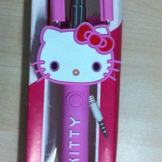 Gậy chụp hình tự sướng hello kitty nút bấm trên thân cho iphone samsung htc oppo