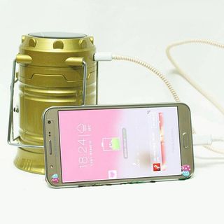 Đèn led năng lượng mặt trời 3 trong 1 jh-5800t kiên pin dự phòng