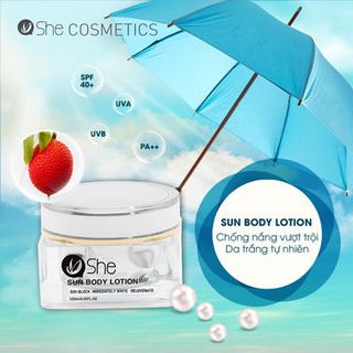 Sun body lotion - kem dưỡng thể chống nắng ban ngày