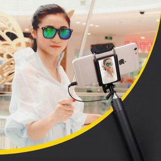 Gậy tự sướng có gương chiếu hậu cho camera sau - giá sỉ​ giá tốt