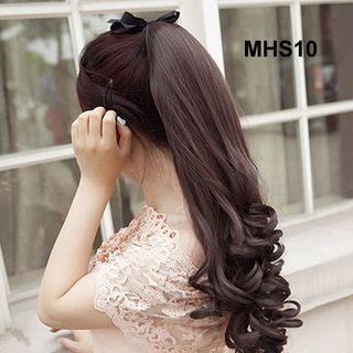 Đuôi tóc giả xoăn lọn mhs10