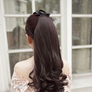 Đuôi tóc giả xoăn lọn mhs10