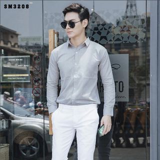 Áo sơ mi nam trơn