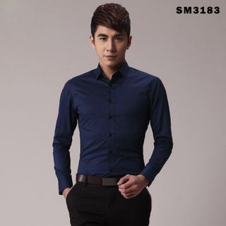 Áo sơ mi nam trơn