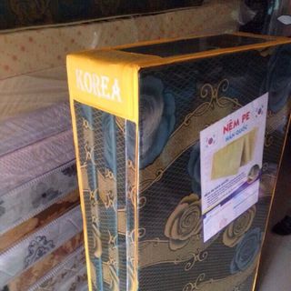 Nệm korea quốc hàn quốc gấp 3 bông ép gòn ép pe bảo hành 10 năm