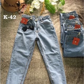 Quần baggy nữ sắn lai 2 màu