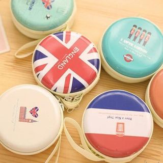 Hộp đựng trang sức tai nghe đồng xu