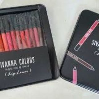 Bộ chì môi sivanna 12 cây