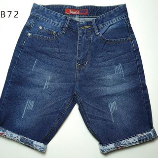Quần short jean nam