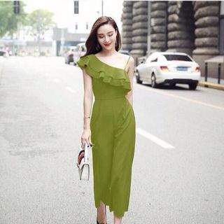 Jump lửng lệch vai sang chảnh