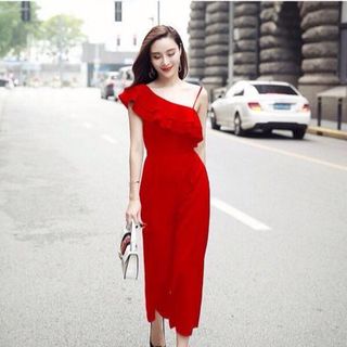 Jump lửng lệch vai sang chảnh