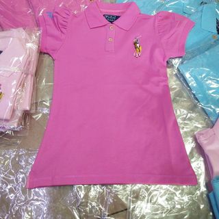 Áo phông polo bé gái