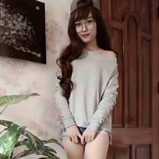 Áo thun tay dài trễ vai sỉ 28k