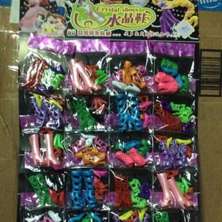 Set 60 đôi giày búp bê