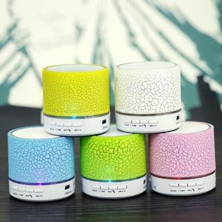 Loa bluetooth bo có đèn led cực đẹp