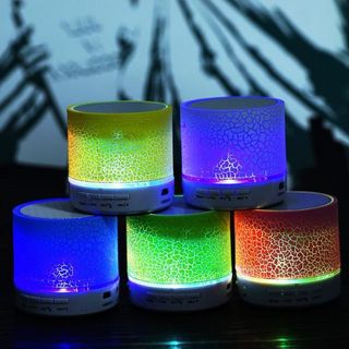 Loa bluetooth bo có đèn led cực đẹp
