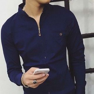 Sơ mi nam dây kéo