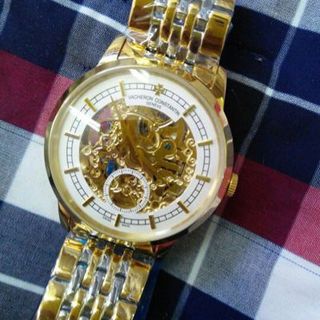 Dong ho patek phillipe nam day inox đạc