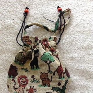 Túi rút chuông nhỏ thổ cẩm