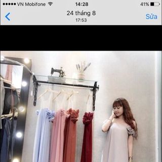 đầm voan lụa