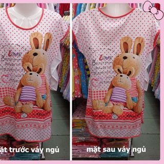 Chuyên cung cấp sỉ va lẻ váy ngủ hoạt hình in 2 mặt hình hh05 đăt hàng