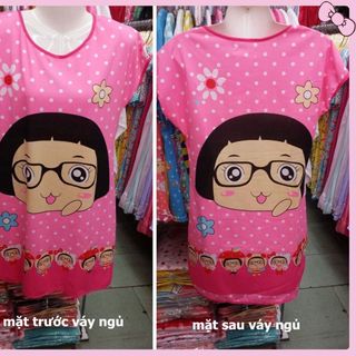 Chuyên cung cấp sỉ va lẻ váy ngủ hoạt hình in 2 mặt hình hh07 đăt hàng