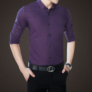 Áo sơ mi cotton lụa