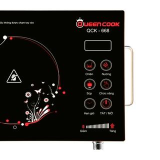 Bếp hồng ngoại cảm ứng queen cook qck-668 giá sỉ