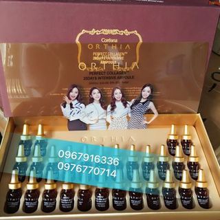 Serum dưỡng da coreana orthia perfect collagen 28days intensive ampoule