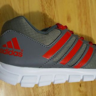 Giày adidas classic xam đất ̣c đỏ
